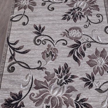Ковер d353 - GRAY - Прямоугольник - коллекция SILVER