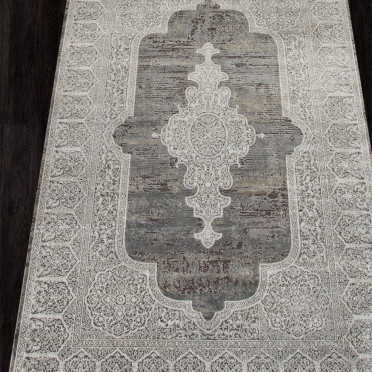Ковер Y5099F - GREY / GREY - Прямоугольник - коллекция EMPEROS OLIMPOS