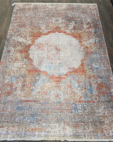 Ковер турецкий 648004 BANCO (Акрил - Хлопок, терракотовый)