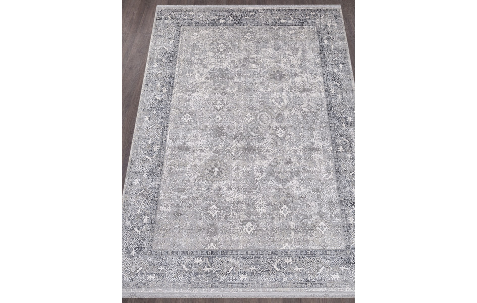 Ковер турецкий B647A - CREAM / ANTHRACITE MAXELL