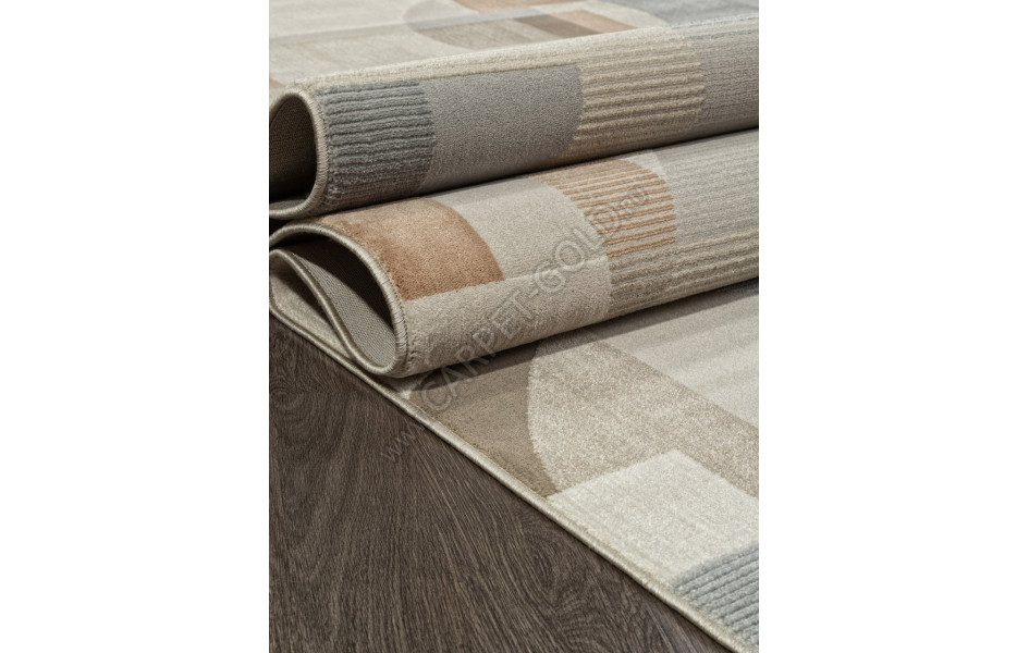 Ковер F409AF - BROWN / PUDRA - Прямоугольник - коллекция AFINA