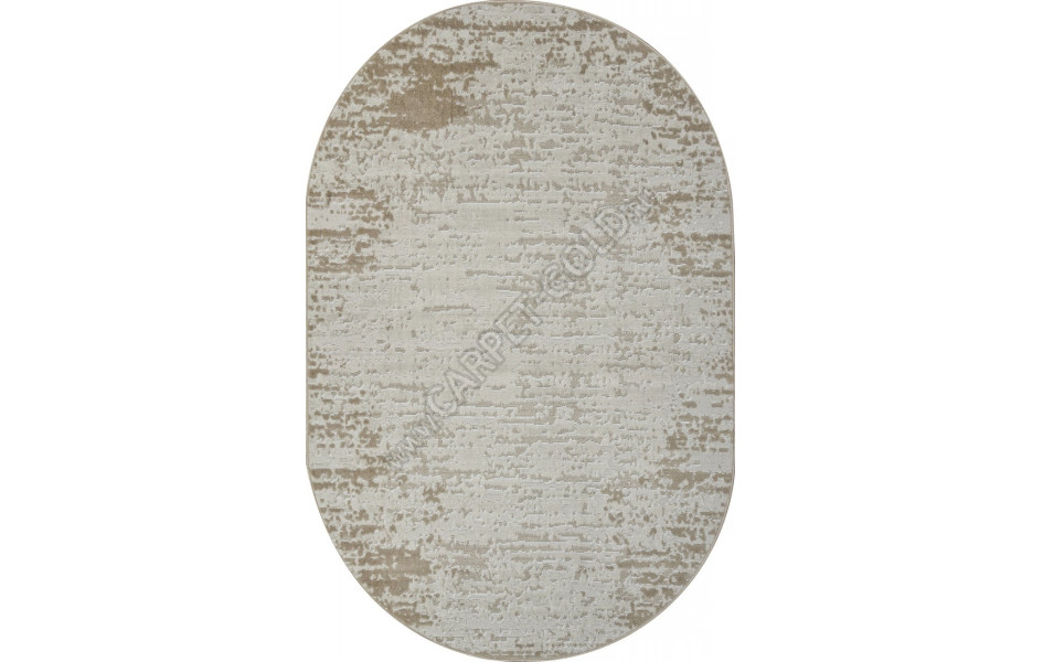 Ковер F267 - BEIGE - Овал - коллекция CUBA