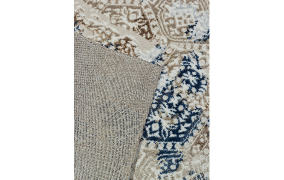 Ковер O1699 - 630 CREAM / BLUE - Дорожка - коллекция ANTEP
