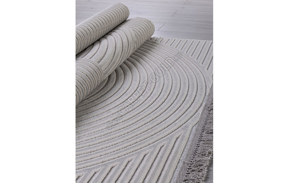 Ковер O2656 - 995 GREY / GREY - Прямоугольник - коллекция OSHA