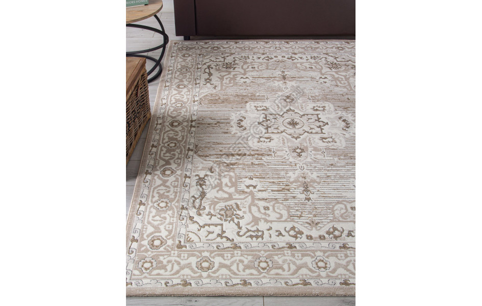 Ковер 04089A - CREAM HB / LIGHT GRI HB - Прямоугольник - коллекция NOVA